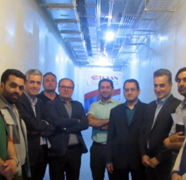 بازدید مدیرعامل و مدیران شرکت فناوری بورس از روند تکمیل دیتاسنتر شرکت بورس تهران